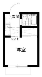 カーサ鵠沼の物件間取画像